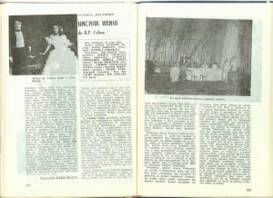 Unchiul Vania (25.06.1985) de Anton Pavlovici Cehov; regia Alexa Visarion, Revista Teatrul, 1985