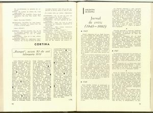 Jurnal de critic (1945-1980), Revista Teatrul nr. 2/1981