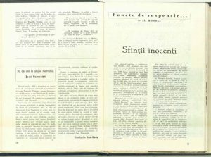 Revista Teatrul nr. 1, Anul: 1975, Autor: Mira Iosif, Titlu articol: Dialog de atelier cu Gheorghe Harag