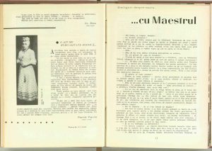 Dialoguri despre teatru… cu Maestrul, Revista Teatrul nr. 6/1962