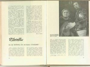 Mihai Dimiu, Prin teatrele din ţară: Timişoara - "Anotimpurile" lui Manea în Revista TeatrulNr. 4/1969, pp. 79-82