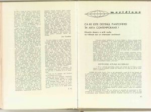 Care este destinul pantomimei în arta contemporană ? (colocviu), Revista Teatrul nr. 4/1969