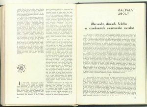 Scurtă istorie paralelă, Revista Teatrul nr. 8/1974