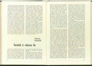 Meditînd la destinul teatrului, Revista Teatrul nr. 11/1974