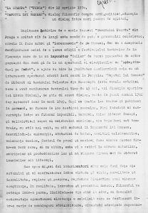 Alberto Blandi, Nepotul lui Rameau, dialog filozofic despre artă, politică, educație - un dialog între mari jocuri de oglinzi - La Stampa (Presa) 19 aprilie 1970, sursa material: Teatrul Bulandra