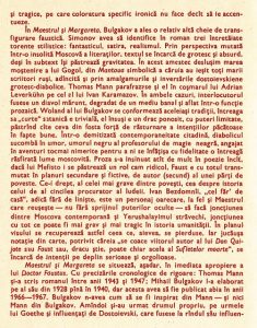 O filieră literară: De la Goethe la Thomas Mann şi Bolgakov, de Ion Ianosi, Variaţiuni pe temă fantastică.