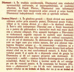 Dicţionar de simboluri şi personaje