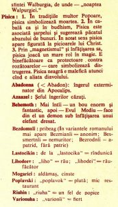 Dicţionar de simboluri şi personaje