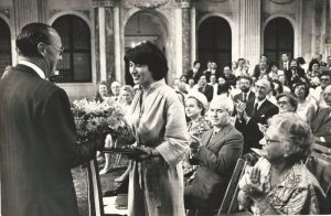 Margareta Niculescu primeste Premiul Erasmus