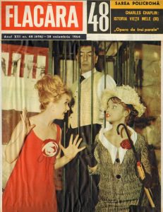 Margareta Paslaru coperta FLACARA 28.11.1964 (Opera de trei parale)