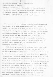 Massimo Dursi, Românii pe scenă la Florența. Virtuțile parazitismului - Sînt acelea cu care se mîndrește Nepotul lui Rameau (prezentat la festivalul internațional al teatrelor stabile), care reușește să trăiască de pe urma aprecierii publice față de unchiul său - Succes - Il Resto del Carlino 19 aprilie 1970, sursa material: Teatrul Bulandra