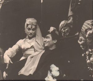 TNB 1962, Ioana Bulcă și C. Rauțchi în Cercul de cretă caucazian de Brecht