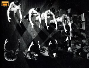 Repetiții cu studenții pentru spectacolul „Între etaje” de Dumitru Solomon, regia: Amza Pellea, premiera: 25.02.1982, IATC ©UNATC