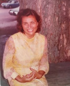Ileana Berlogea 1975 (în timpul călătoriei în SUA)
