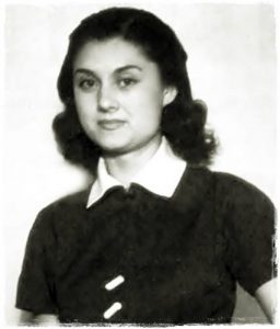 Tamara Buciuceanu Botez, în 1948, primul an de studenție la Institutul de Teatru „Vasile Alecsandri” Iași, © urban.ro