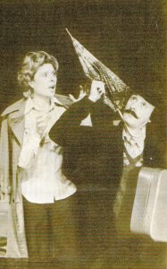 Ovidiu Schumacher (Arcadi Sergheevici) alături de Lucia Mara în Infidelitatea conjugala de Leonid Zorin, regia Petre Popescu. Teatrul „Lucia Sturdza Bulandra”, București, 16.12.1979 © Teatrul „Lucia Sturdza Bulandra”