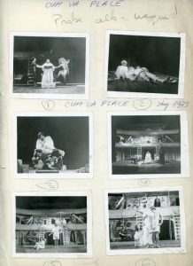 Scene din Cum vă place, de William Shakespeare. Teatrul Național, Cluj-Napoca, 1979. Arhiva Teatrului Național Cluj-Napoca. ©Teatrul Național Cluj-Napoca