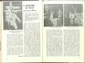 Menajeria de sticla - Revista Teatrul 1979