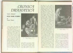 Revista Teatrul 1971 - Acesti nebuni fatarnici