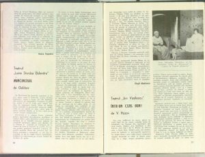 Revista Teatrul 1972 - Mincinosul