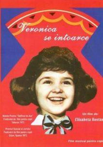 Unul dintre afișele filmului Veronica se întoarce, în regia Elisabetei Bostan. Casa de Filme Trei, 1973.