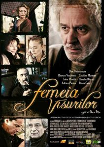 Afișul filmului Femeia visurilor, în regia lui Dan Pița. MediaProPictures, Eurofilm, 2005. Sursa fotografiei: www.cinemagia.ro (https://www.cinemagia.ro/filme/femeia-visurilor-7683/postere/13349/#gallery)